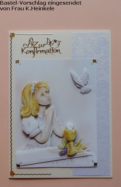 Basteltipp Karte zur Konfirmation mit dem 3D-Bogen 4169259