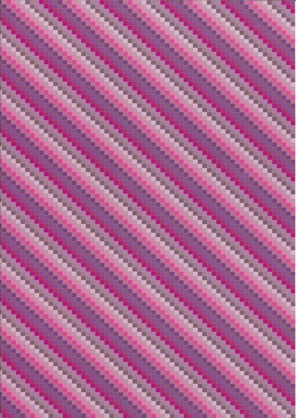 Karo-Line - Bastelkarton Violett Vorderseite