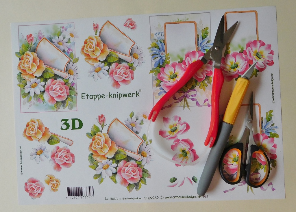 Arbeitsanleitung fr eine 3D-Grukarte