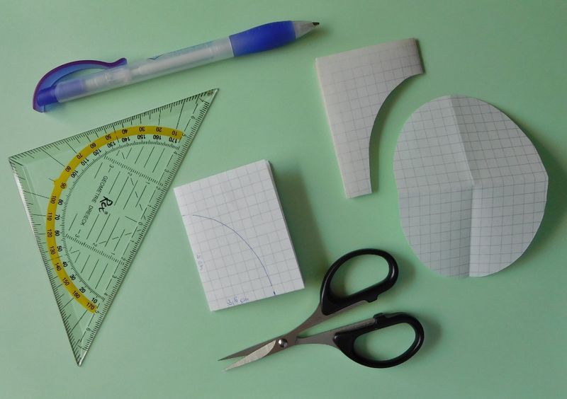 Schablonen fr 3D-Grukarten - Herstellung einer Schablone