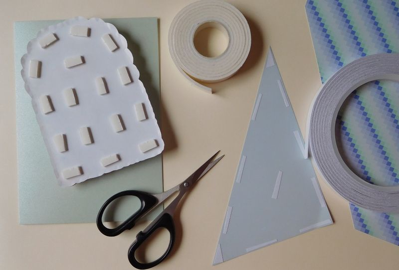 3D-Grukarten mit Karo-Line
