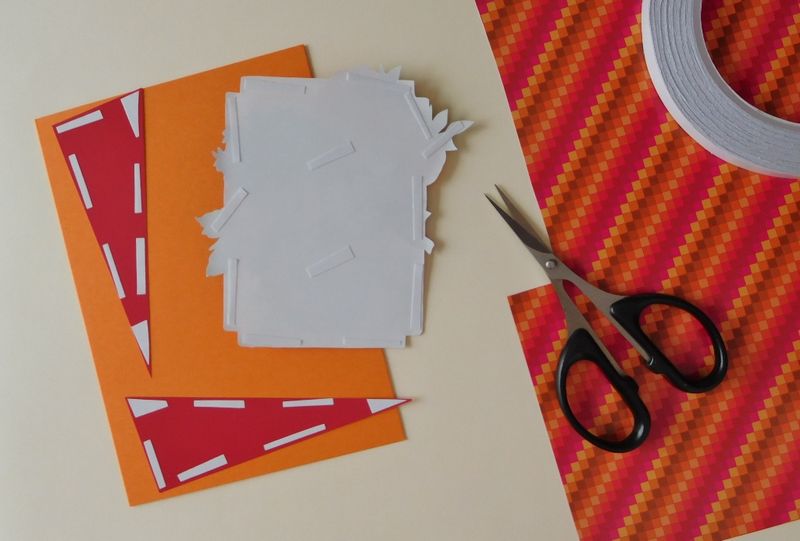 3D-Grukarten mit Karo-Line