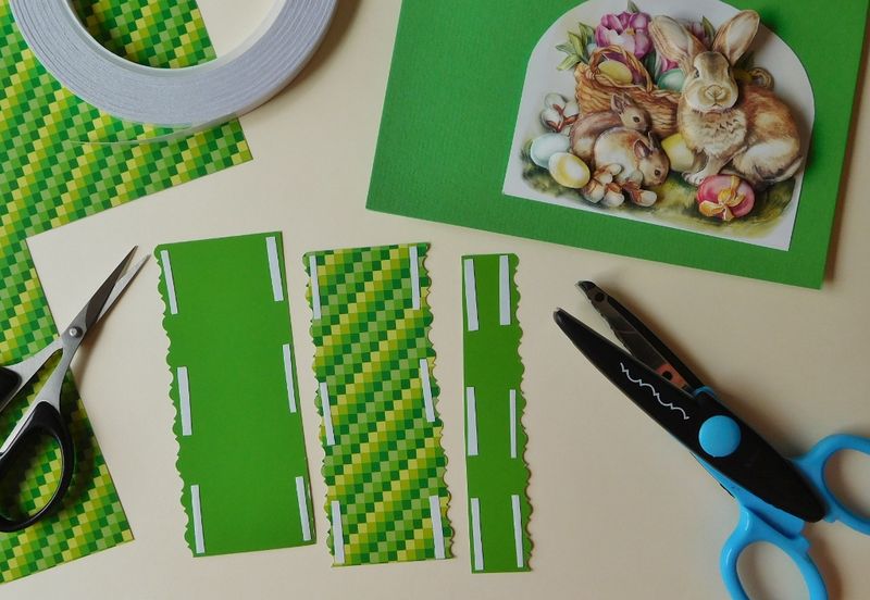 3D-Grukarten mit Karo-Line