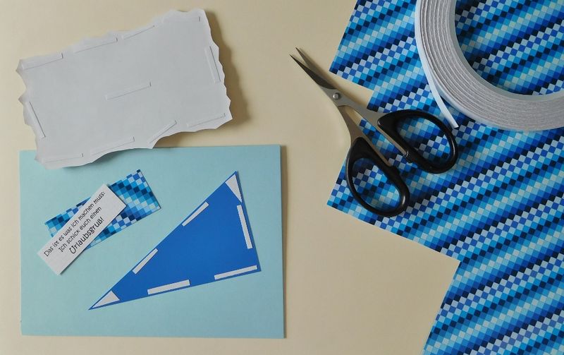 3D-Grukarten mit Karo-Line