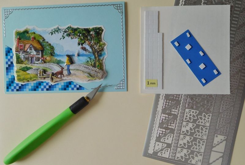 3D-Grukarten mit Karo-Line
